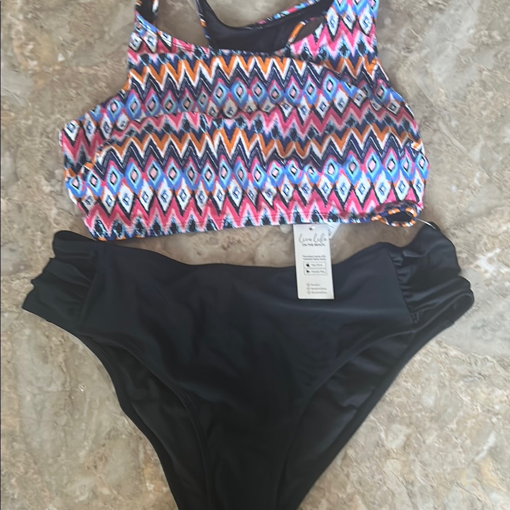 Colorful Geometric Bikini Set cupshe